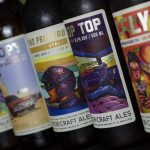 The new labels at Motor Craft Ales are artistic masterpieces.