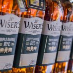 Triple Barrel Rye whisky from J.P. Wiser's in Windsor, Ontario.