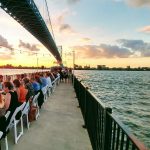 The Dinner on a Pier experience in Windsor, Ontario.
