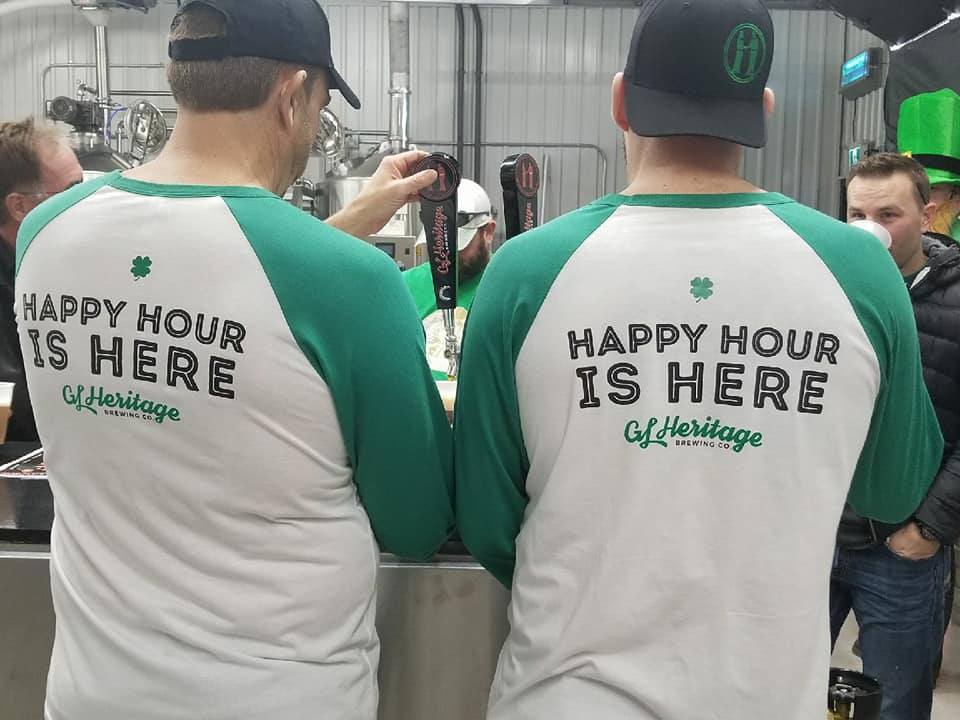 GL Heritage Brewing is ready for St. Patrick's Day.
