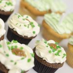 Paddy's Day themed cupcakes at Sweet Revenge Bake Shop in Windsor, Ontario.