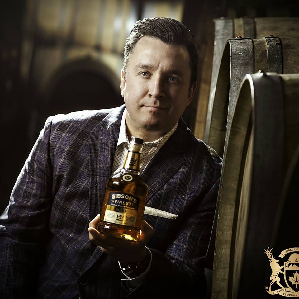 Joshua Groom, North American Brand Ambassador for Gibsons Finest whisky.