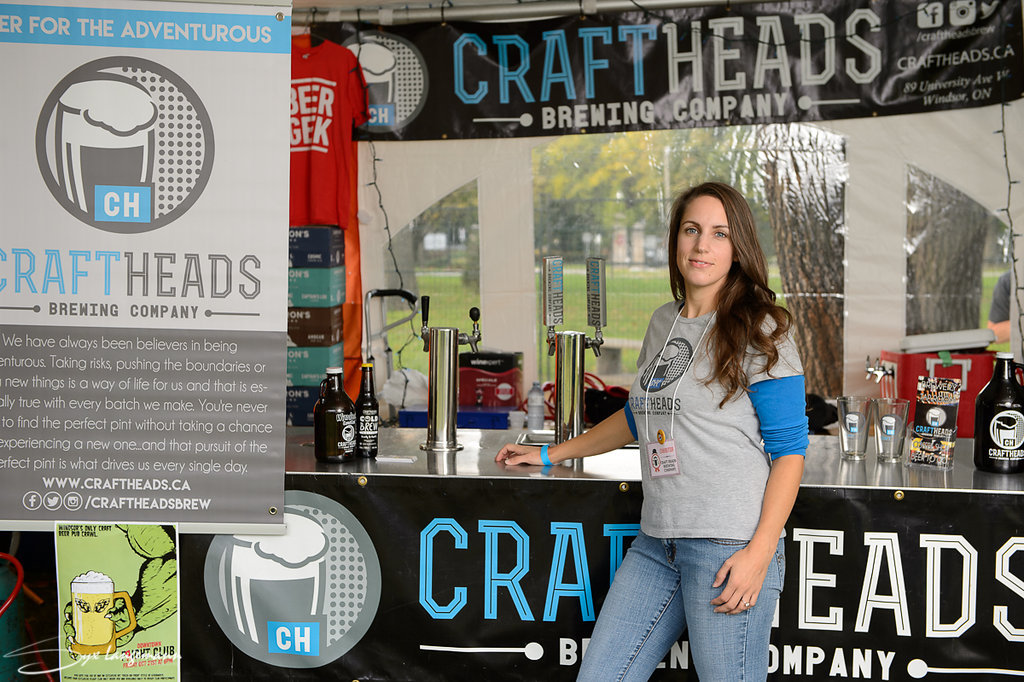 Craft Heads Brewing Company at the Windsor Craft Beer Festival