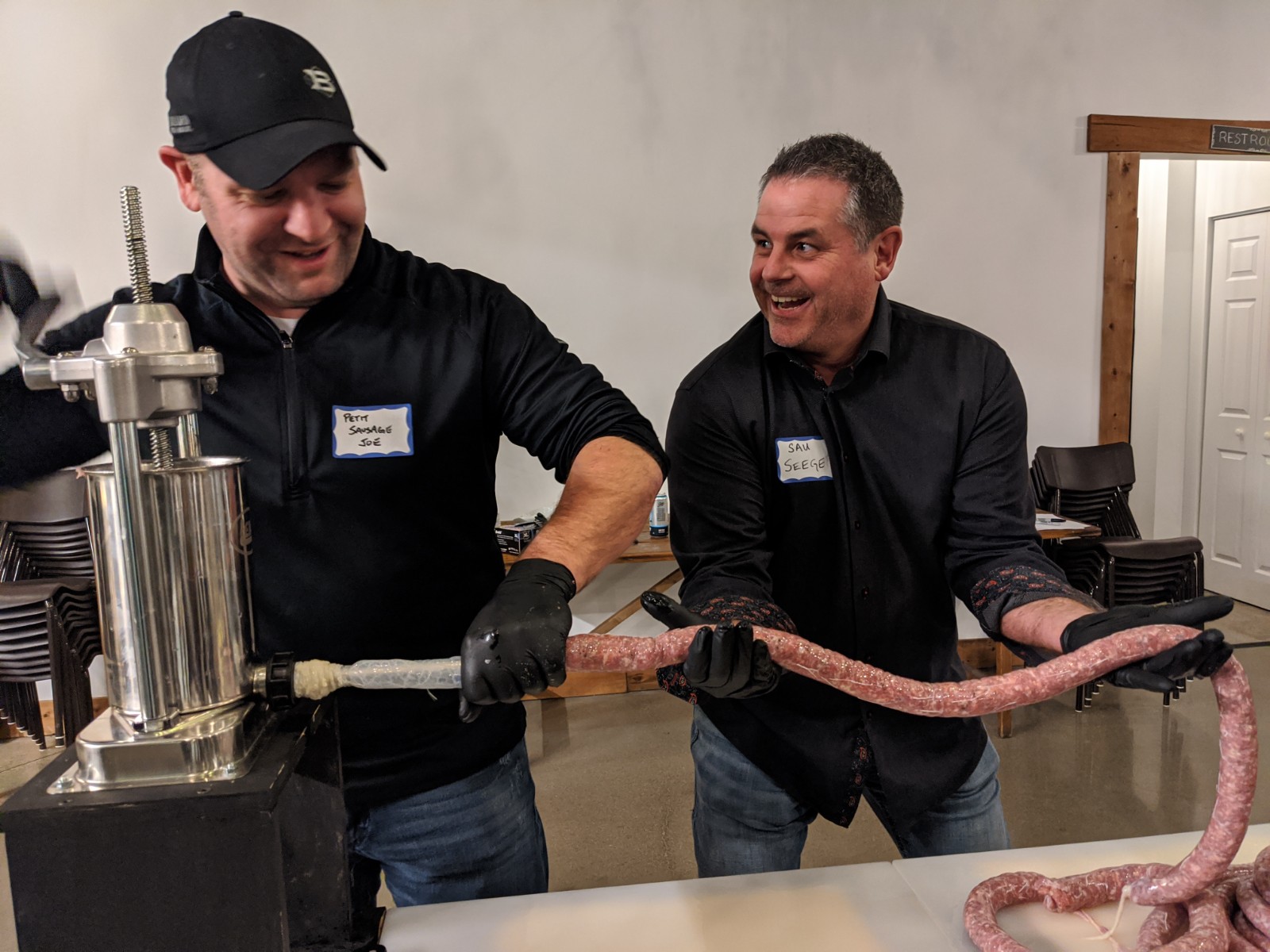 The Be A Sausage Maker experience in Windsor, Ontario.