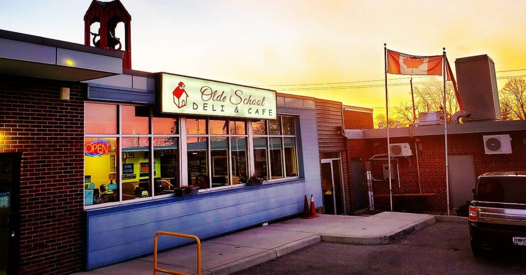 Old School Deli & Cafe in Essex, Ontario.