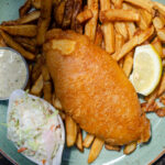 Fish & Chips from Parks & Rec in Windsor, Ontario.