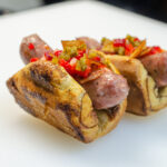 The Monte Cristo sausage from Robbie's Gourmet Sausage Company in Windsor, Ontario.
