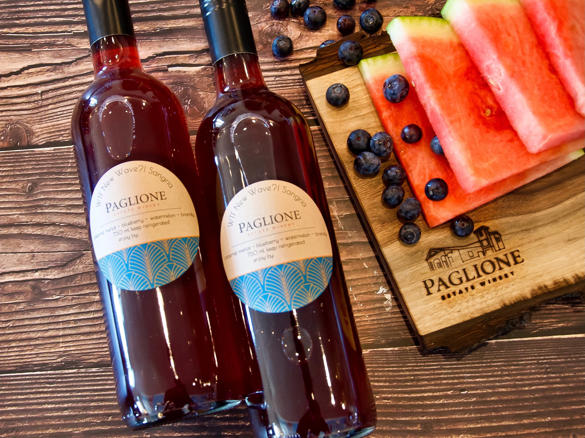 The WTF?! Sangria from Paglione Estate Winery in Essex, Ontario.