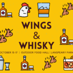 Wings & Whisky at the Outdoor Food Hall in Windsor, Ontario.