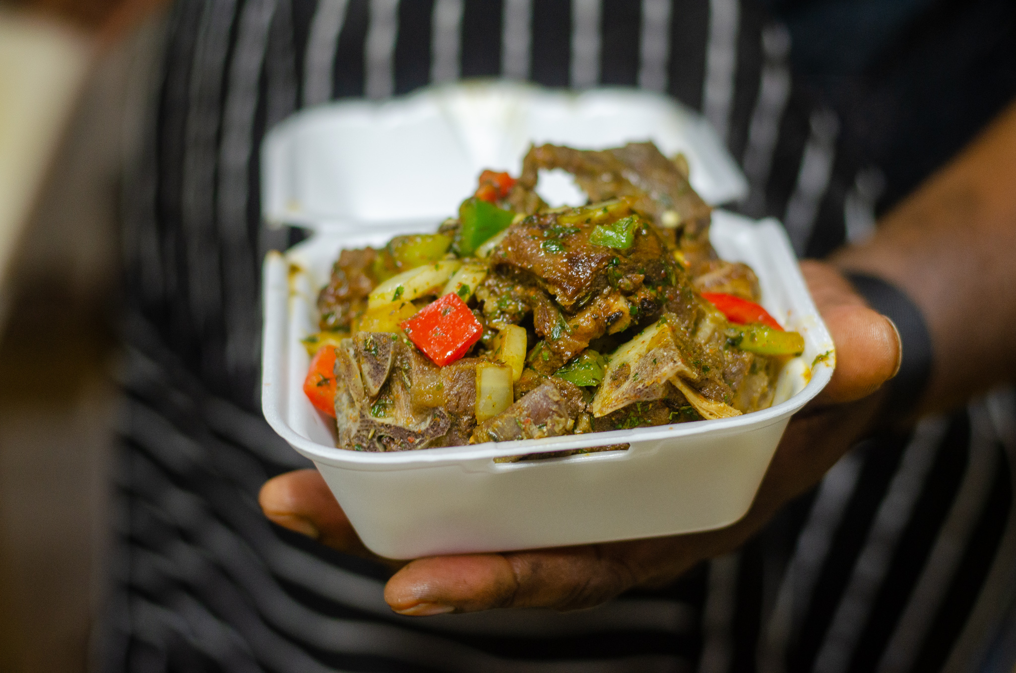 Asun from Lagos Grill in Windsor, Ontario.