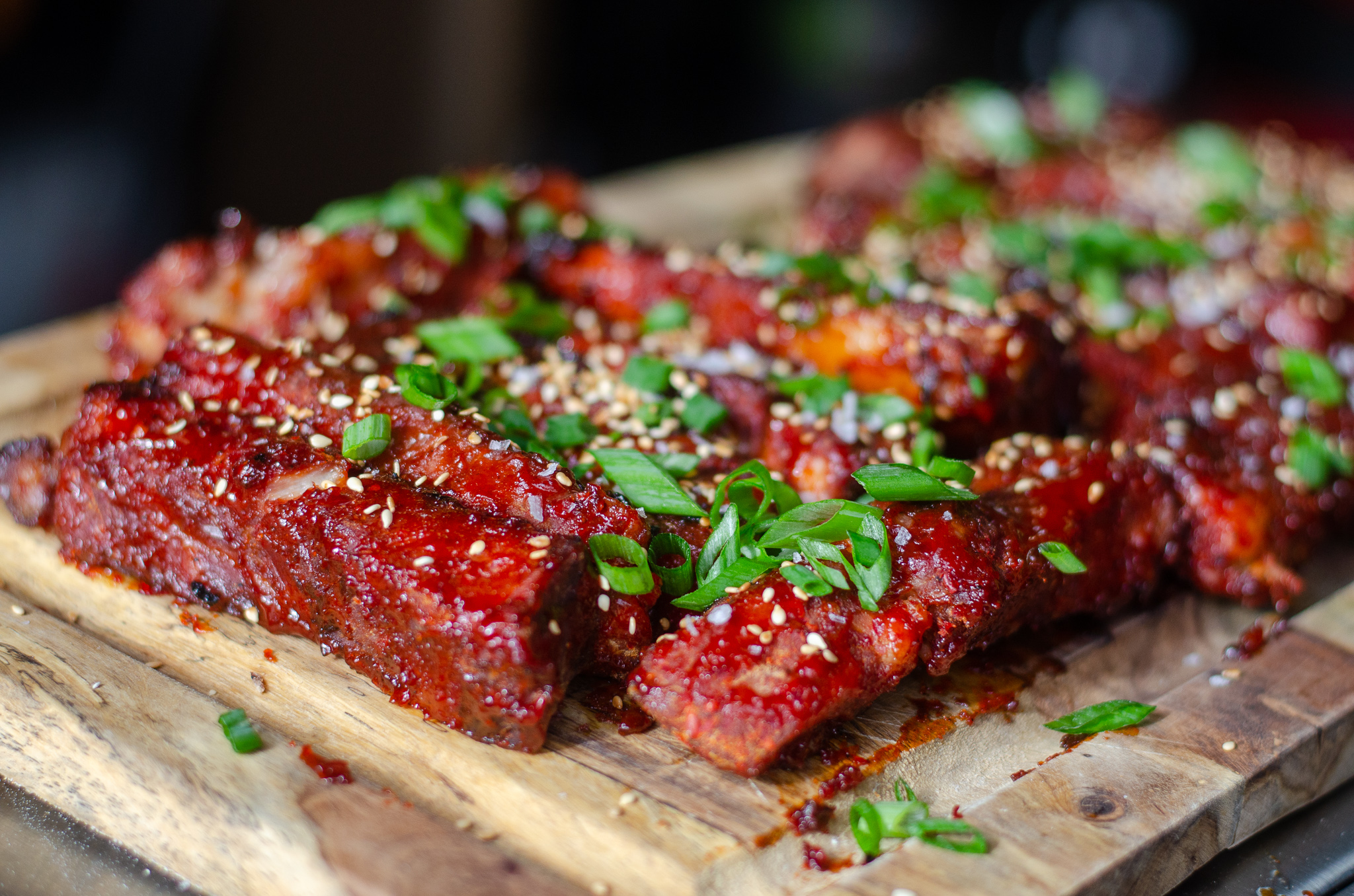 Korean ono boneless pork ribs on the 2022 Dinner on a Pier menu.