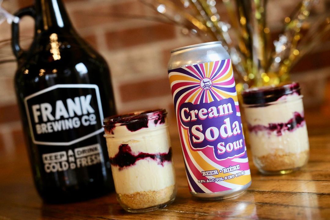 Cream Soda Sour from Frank Brewing Company in Tecumseh, Ontario.